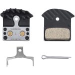 Pastilhas de freio Shimano BP-J04C-MF – Metálicas com aletas de resfriamento