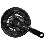 Pedaleira Shimano TOURNEY FC-TY301 6/7/8 Velocidade Quadrado 42/34/24 170mm