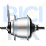 Cubo interno Shimano Nexus SG-C7000-5C 5v 36H 135x187 mm contrapedal prata